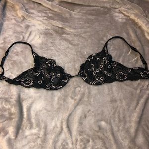 Lace Floral Embroidered Bralette